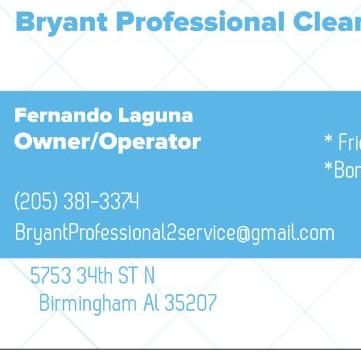 Bryant Professional Cleaning