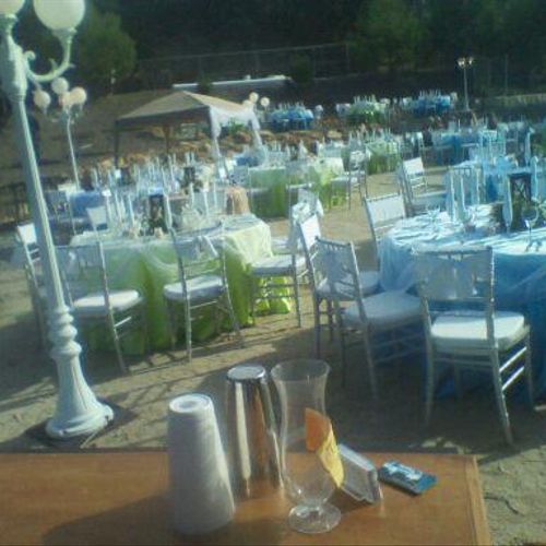 Wedding reception in Chino Hills very nice