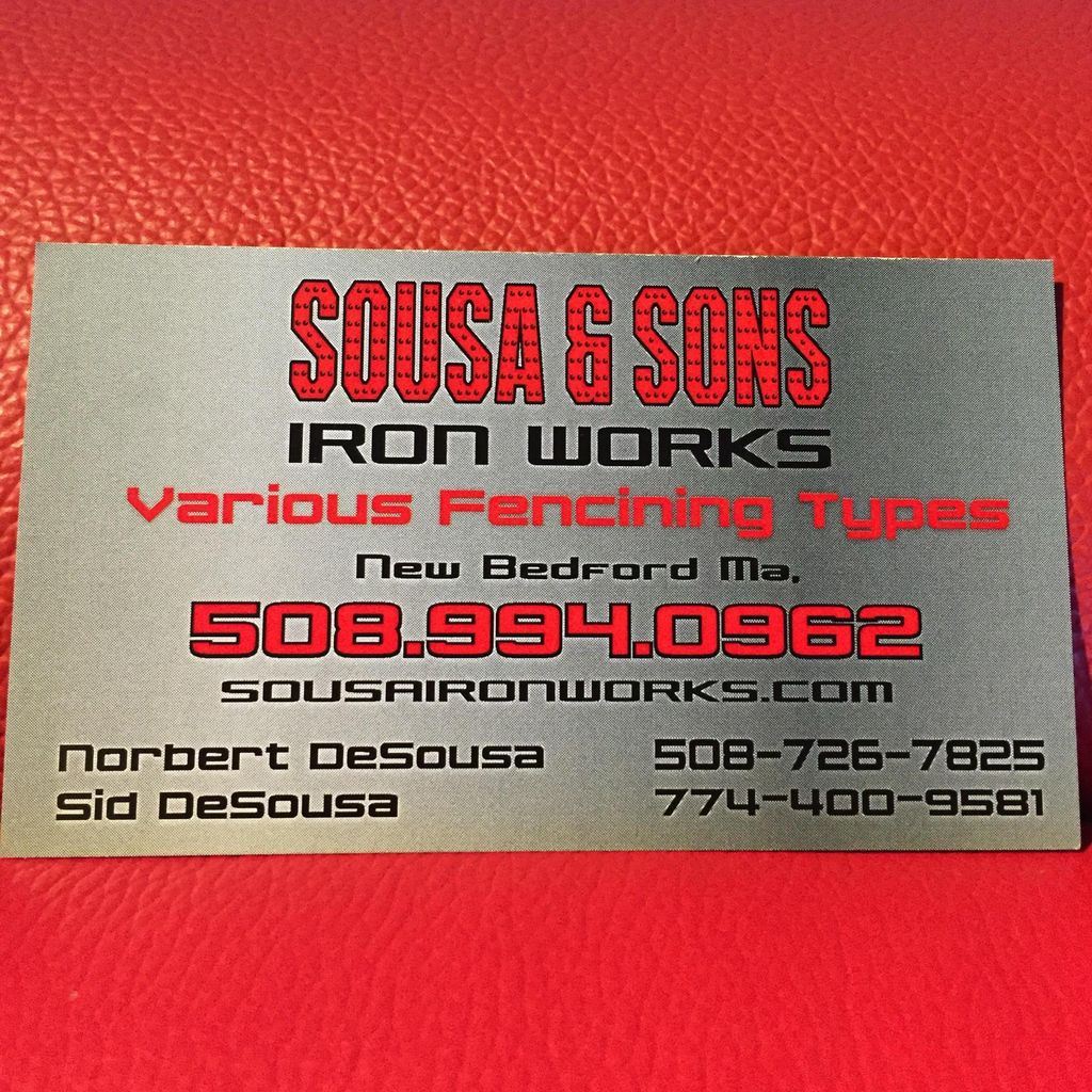 Sousa&sons fence &iron works inc.