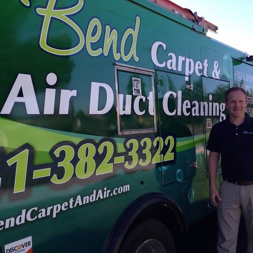 Kevin West, Bend Carpet and Air's owner
