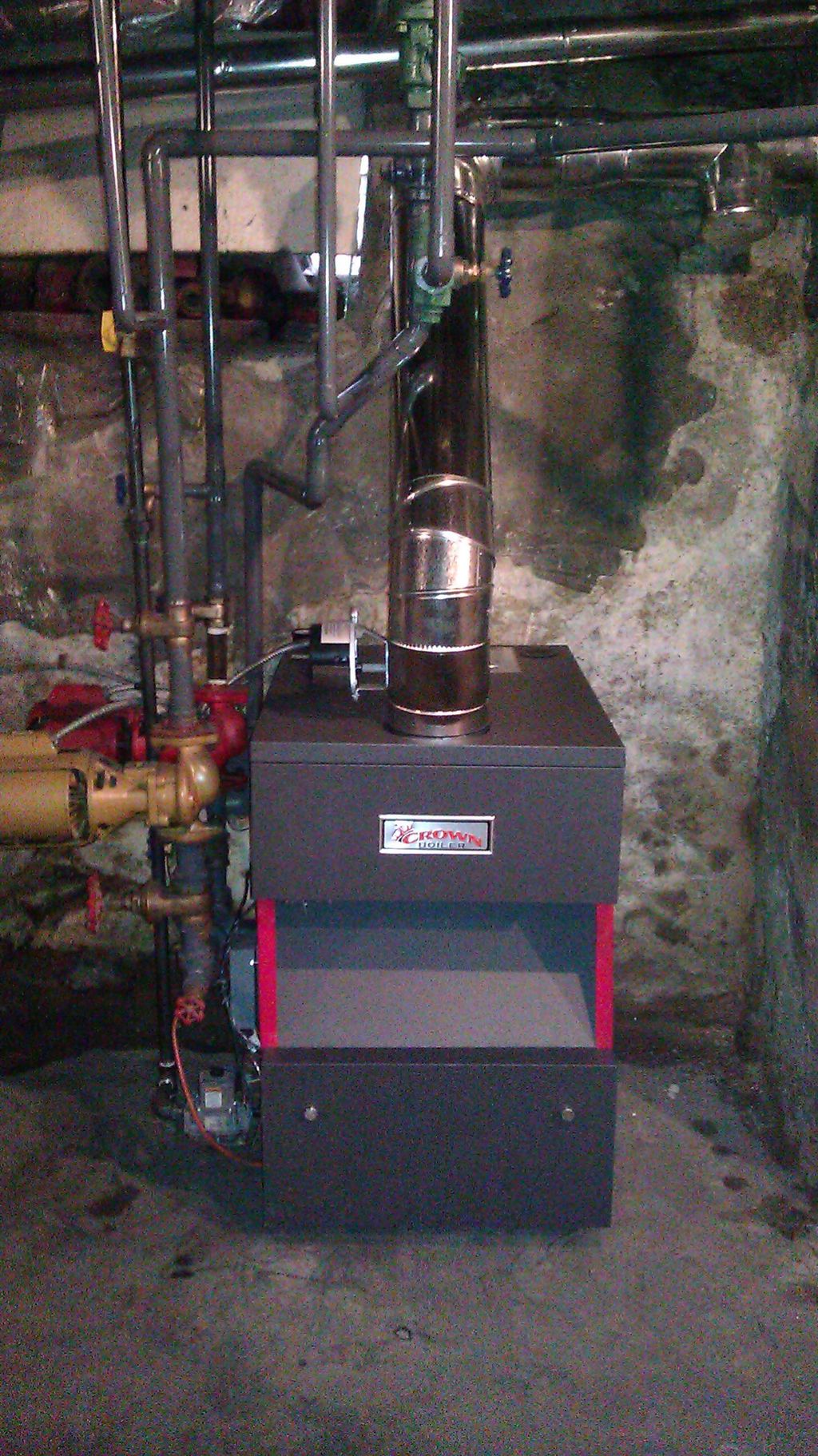 New gas boiler 2 zones installed 