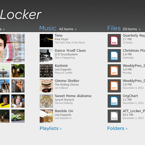 AT&T Locker | Window 8 Store | Cloud storage appli