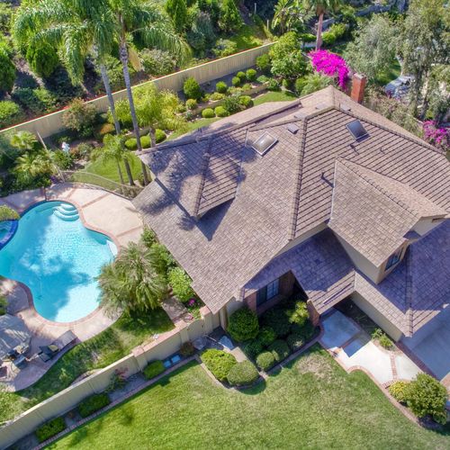 Scripps Ranch Home Aerial View