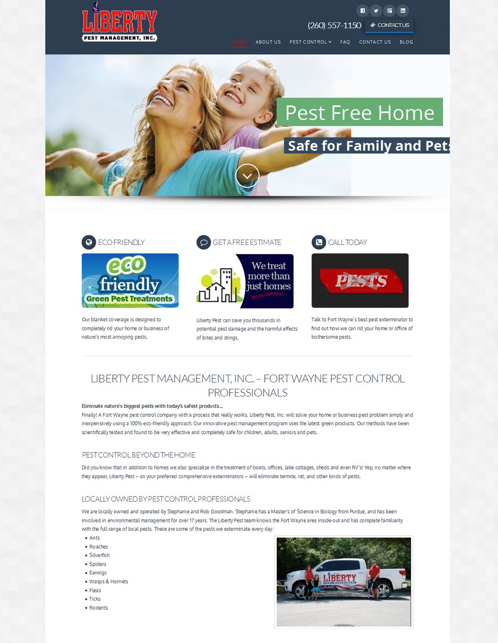 Mobile responsive web design. Fort Wayne, IN