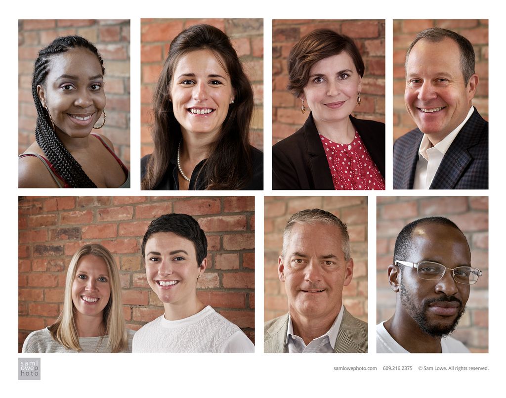 Straightforward corporate headshots