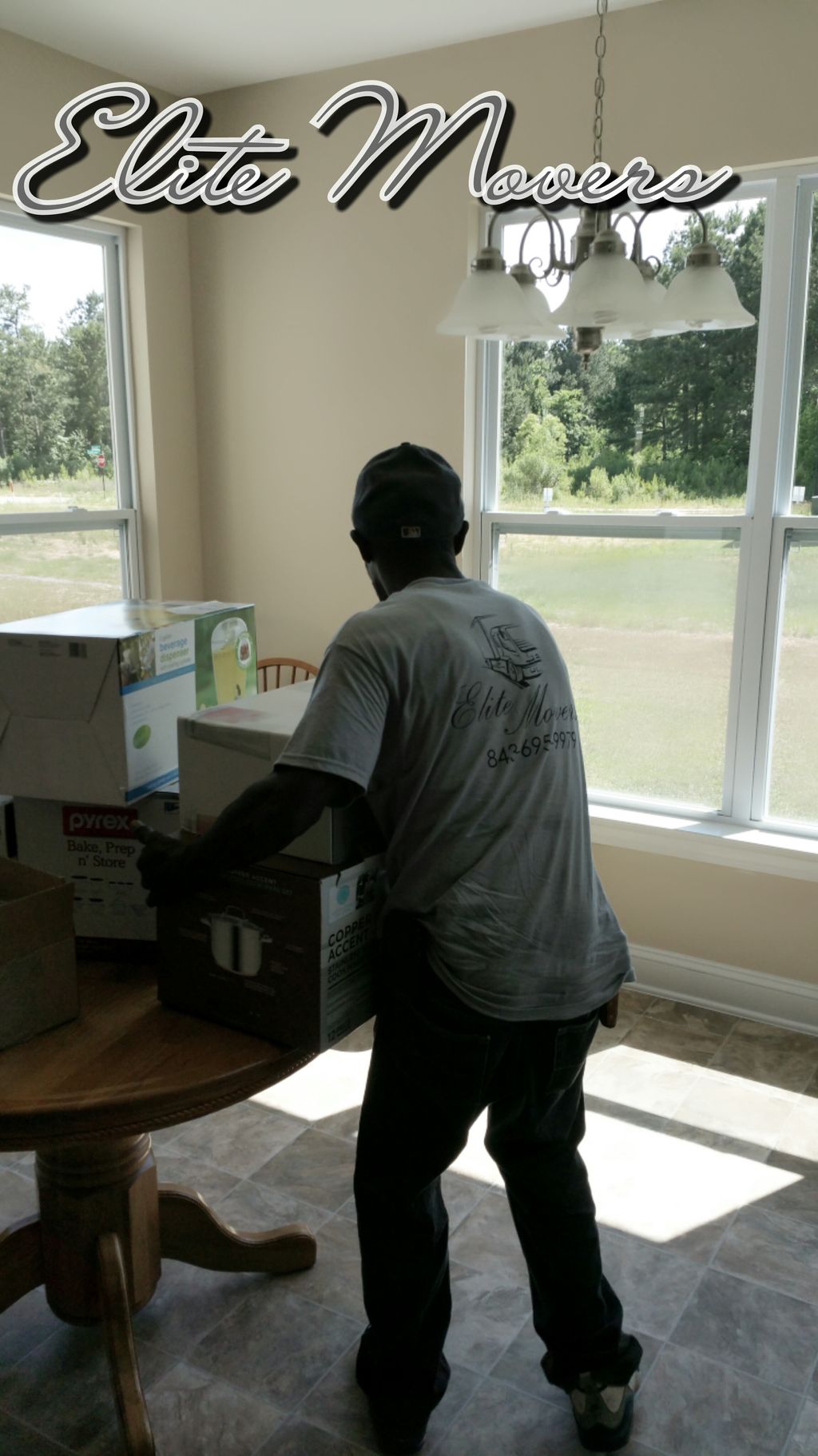 Boxes placed where ever you would like!