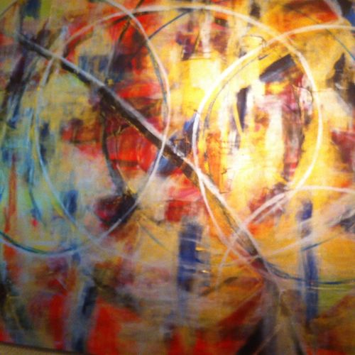 Painting Circle of Life Series 5’ x 4’
