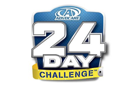 24 Day Challenge. A great way to help take those h