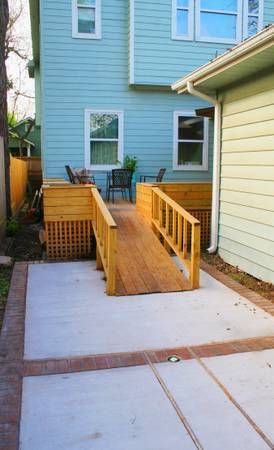 Do you need a wheelchair ramp?