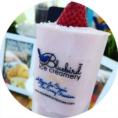 Artisan ice cream pushpops - we can personalize th