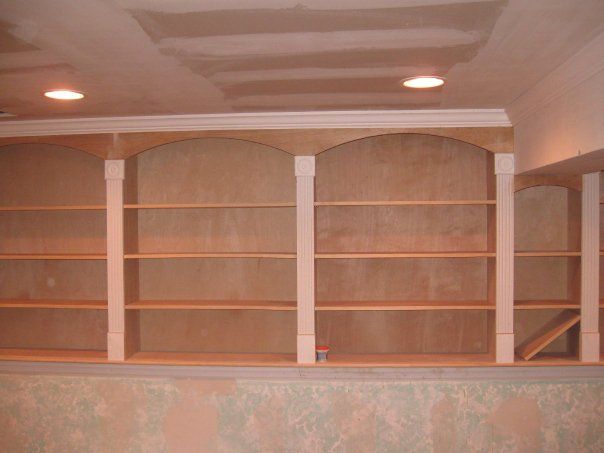 We finished this basement. We ran lights, switches