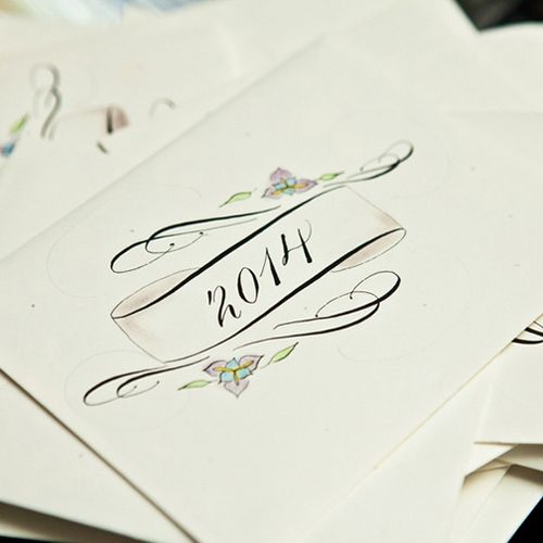 Artistic lettering for your occasion