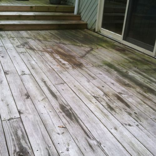 This is a deck before......