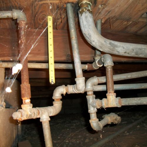 Does your plumbing look like this?  -- Call Two Fe