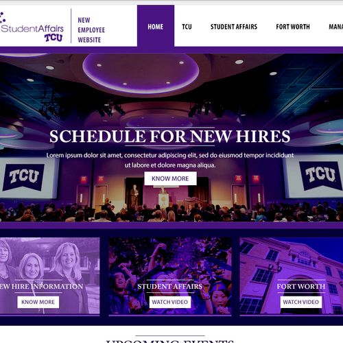 Texas Christian University - New Employee
