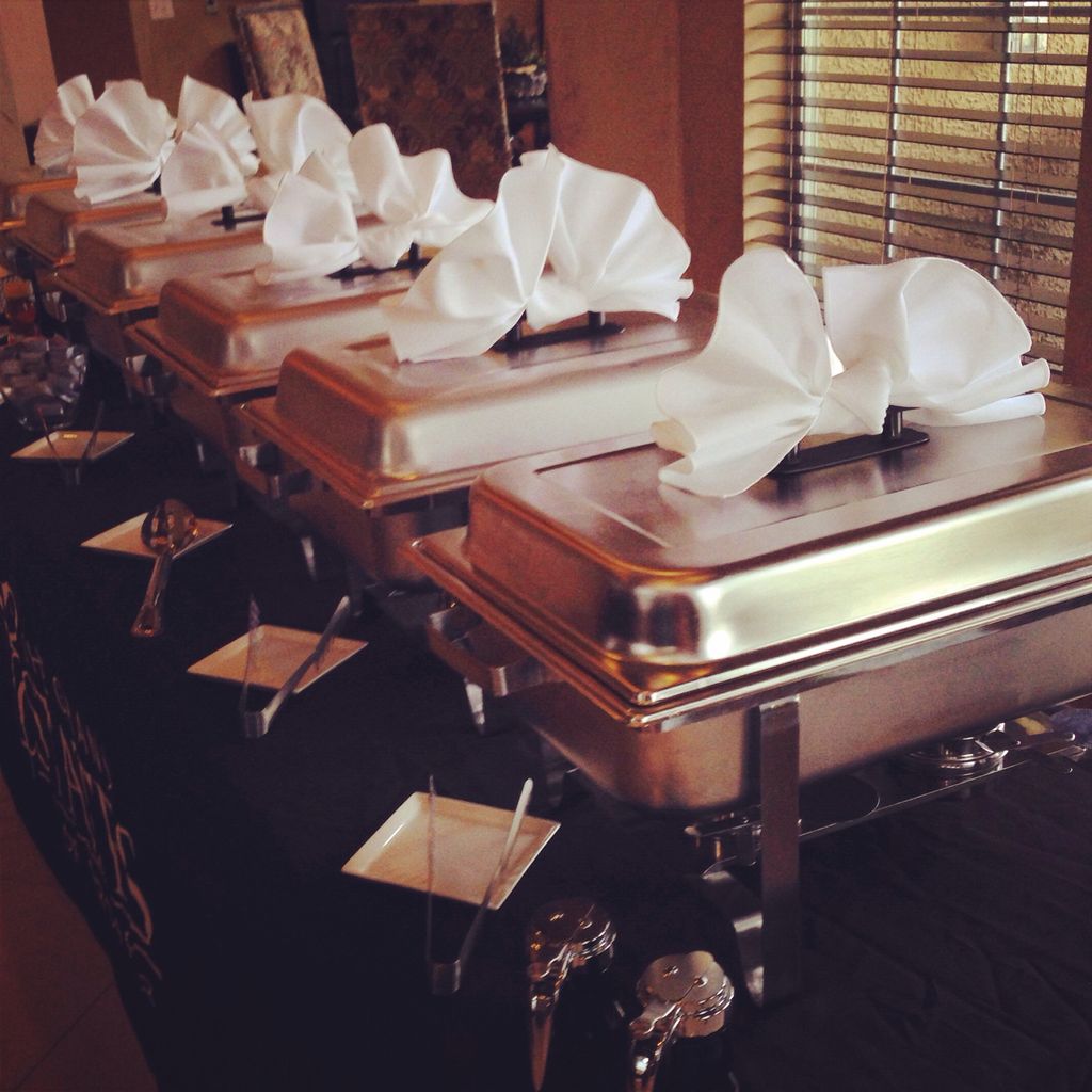 Griff's Catering Set Up