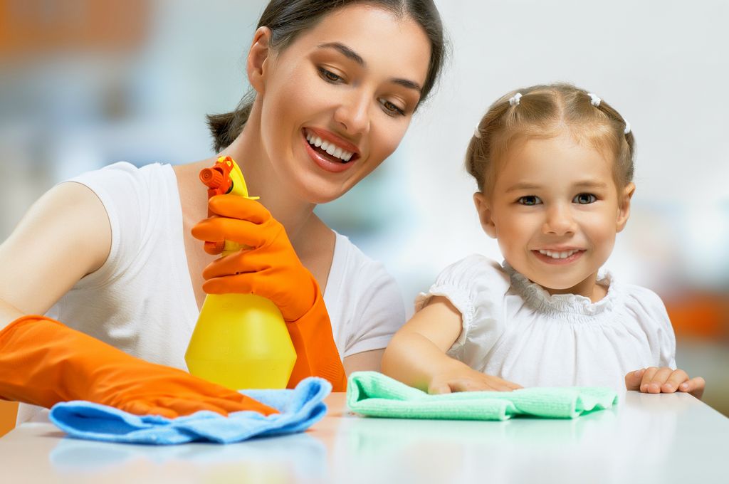 We only use green products that are safe for your 