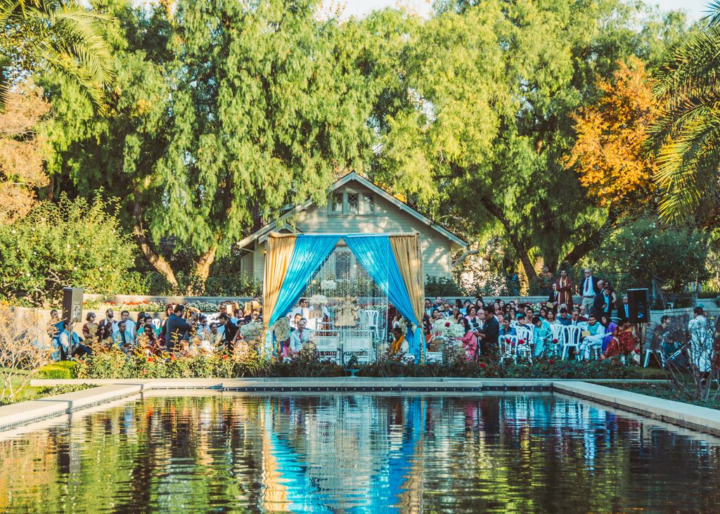 Environmental shot of Wedding Ceremony