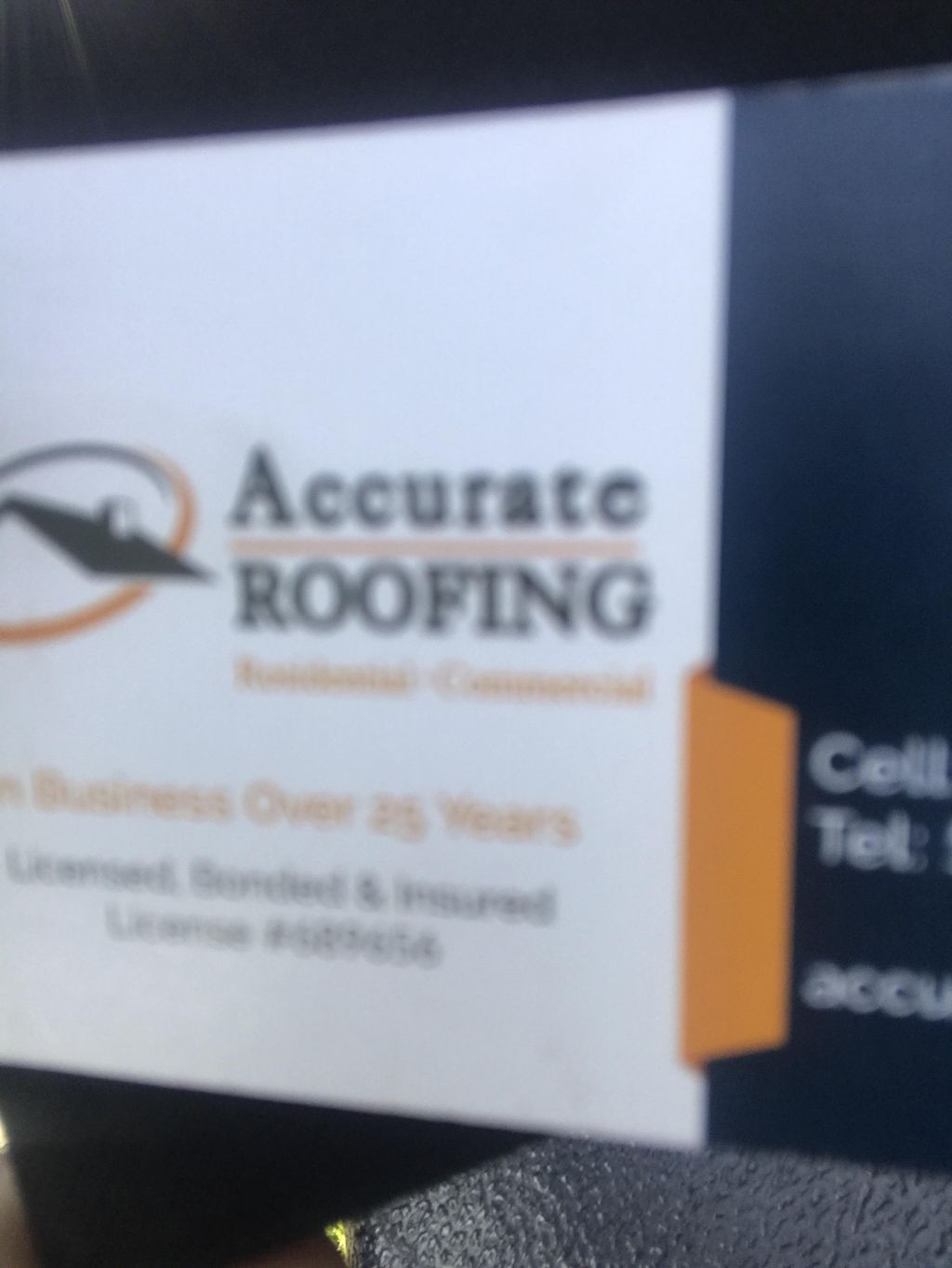Accurate roofing
