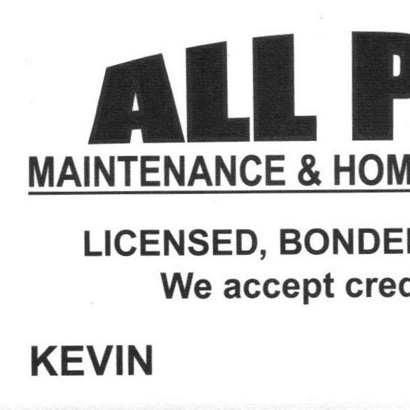 All Pro Maintenance & Home Remodeling