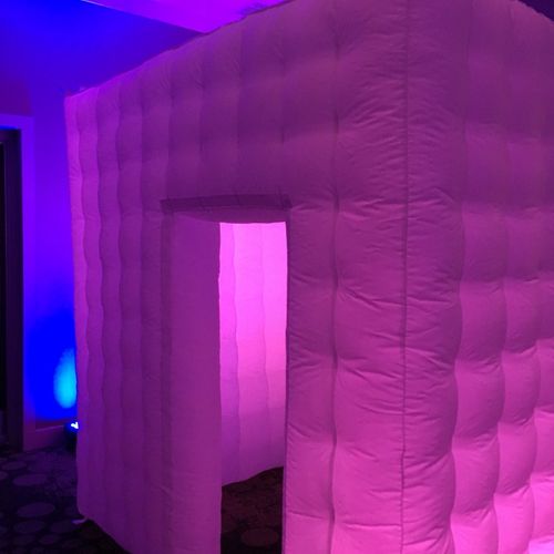 LED PHOTOBOOTH Multiple color Changing Inflatable 