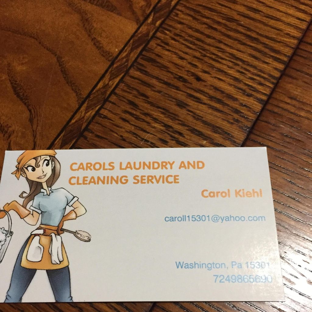 Carols cleaning and laundry service