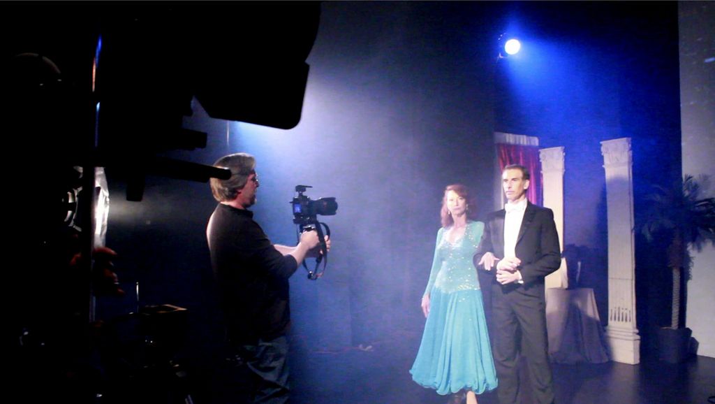 Shooting the dance sequence for my short film