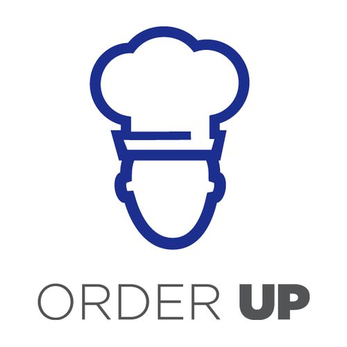 Logo design for cloud-based food ordering system.