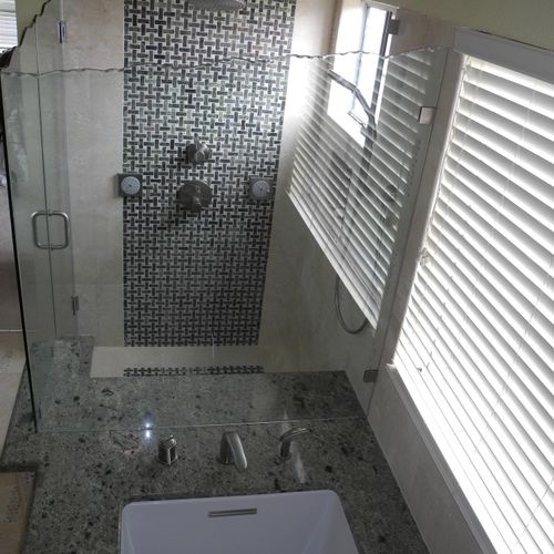 Contemporary Master Bathroom Design & Implementati