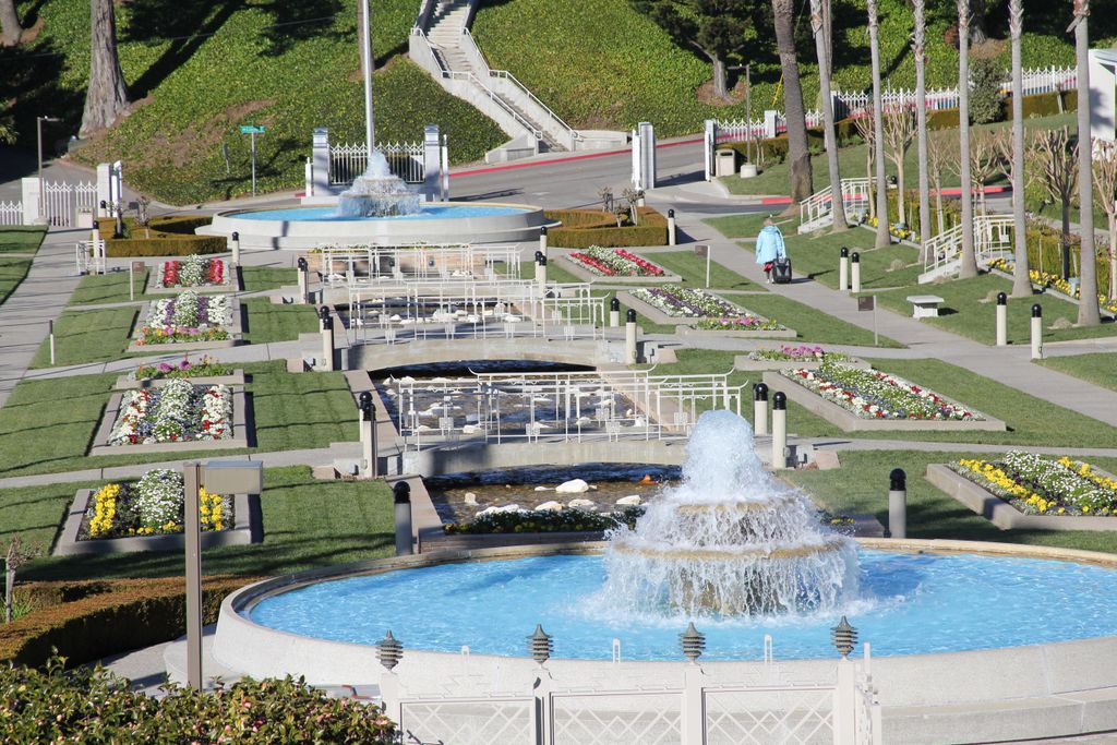 Fountains treated by the Chlorine Genie