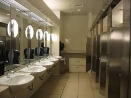 We clean and disinfect your restroom with a hospit