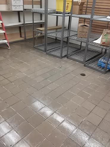Tile & grout "AFTER" cleaning!