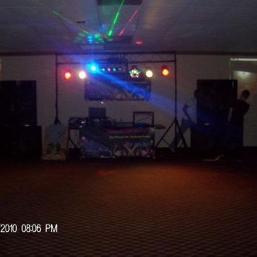 Full sound and lighting system available!
