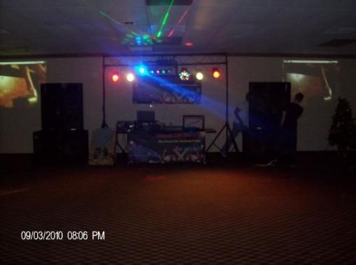 Full sound and lighting system available!
