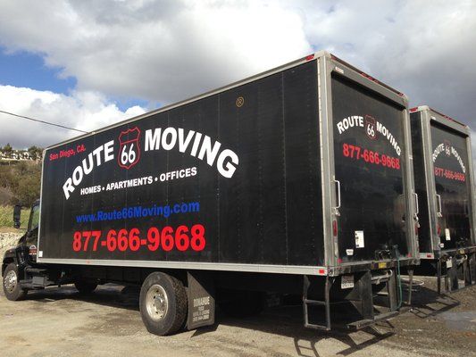 Our 26 foot truck fleet