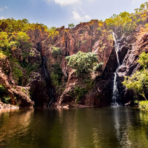 Wangi Falls in Litchfield Park, Australia 