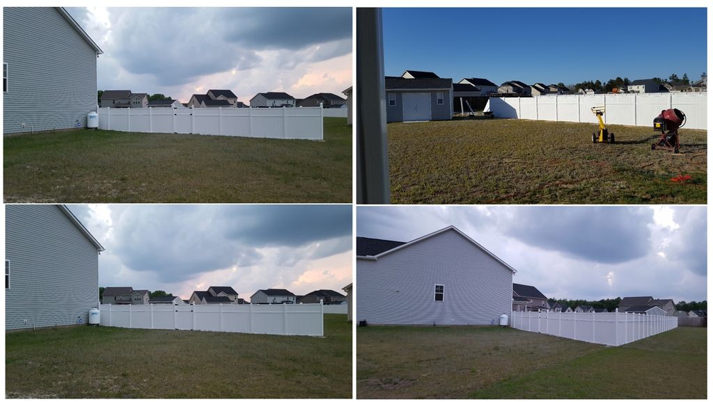 Vinyl Fence Installation