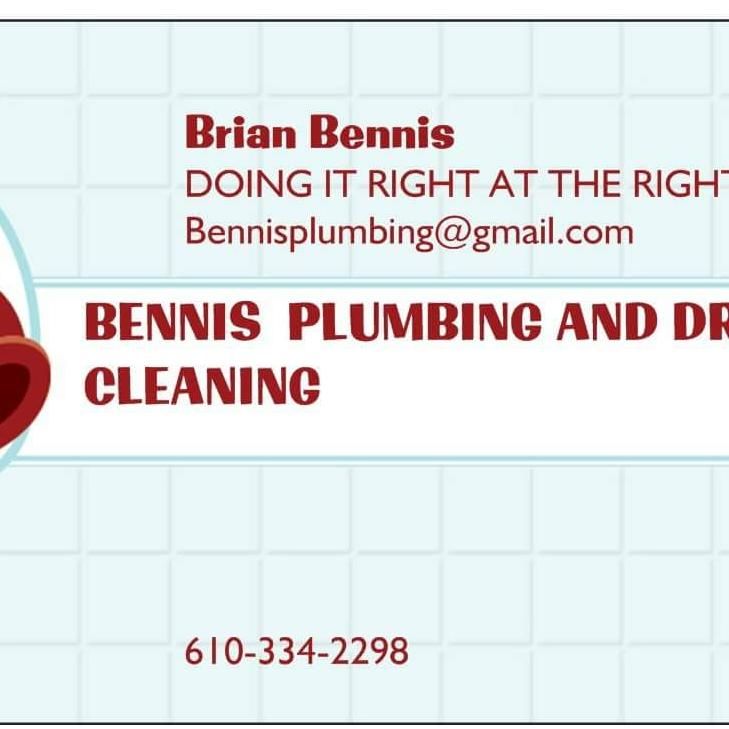 Bennis plumbing and drain cleaning