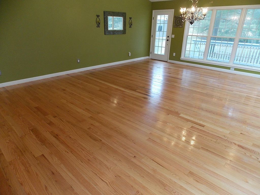 Milford- Red Oak, natural refinishing.