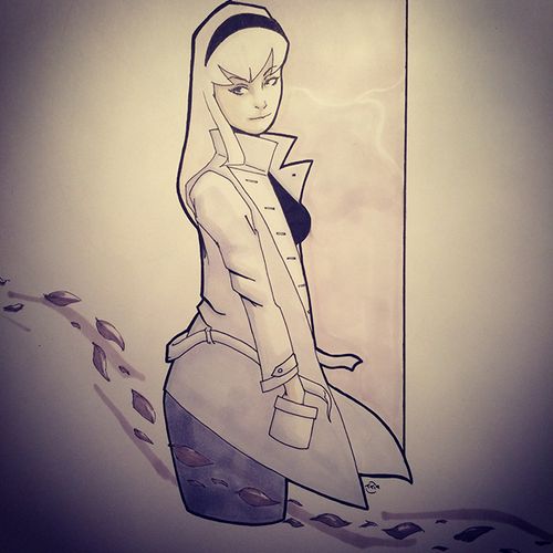 Gwen Stacy Convention sketch