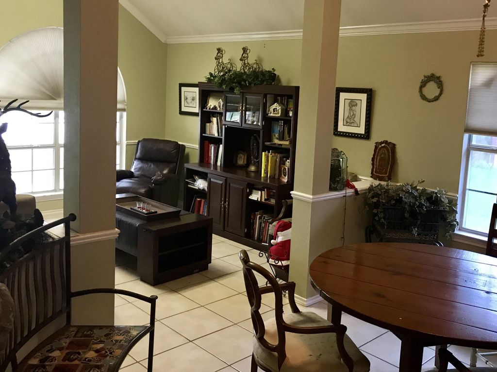 Living room, wall and trim paint for client 