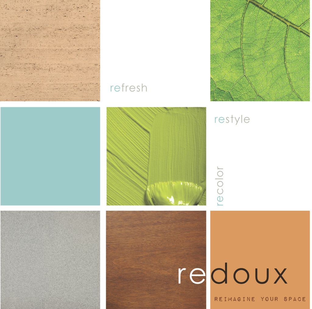 Brochure and collateral materials for interior des