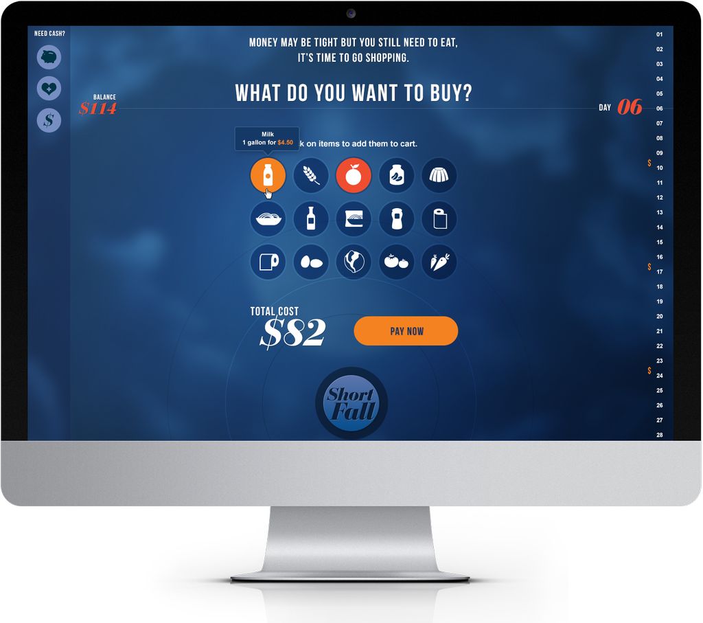 United Way Shortfall Charity Web Application