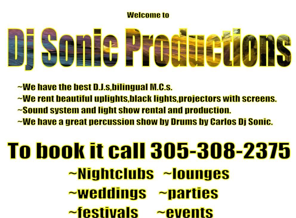 We have the best Djs,bilingual mcs,uplight rental,