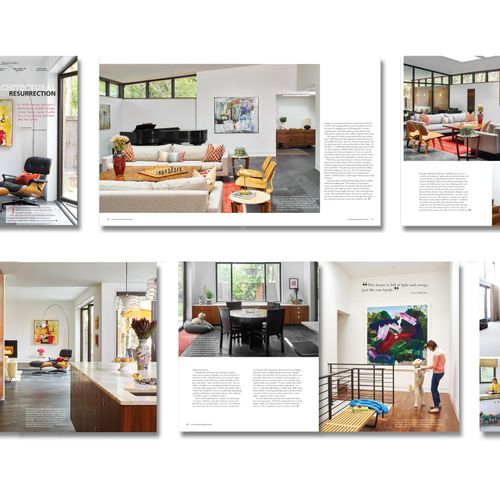 Editorial Layout for Colorado Homes & Lifestyles M