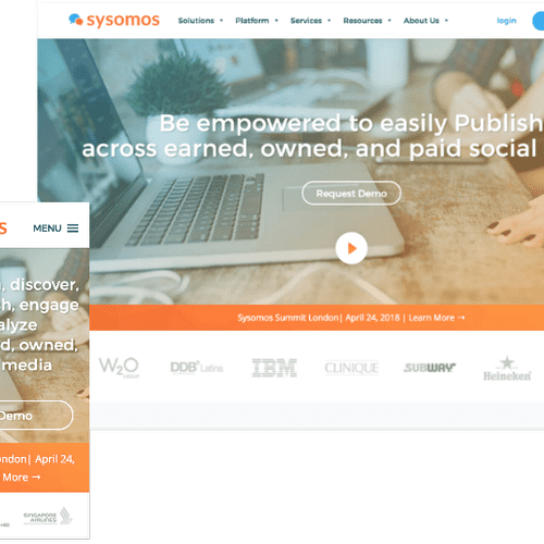Sysomos - Social Media Monitoring