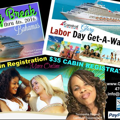 2016 Girl Lets Go! Cruises, NOW BOOKING