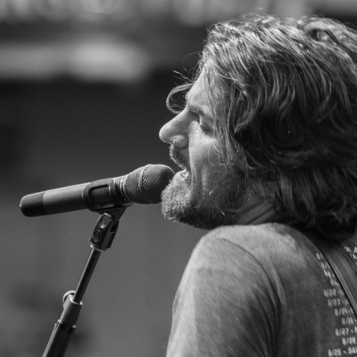 Matt Nathanson in concert.  Photographed for the J