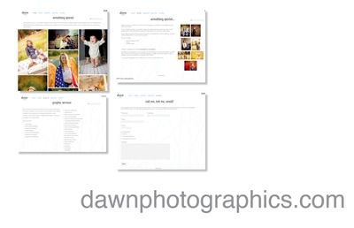 Web design and management for dawn photo|graphics