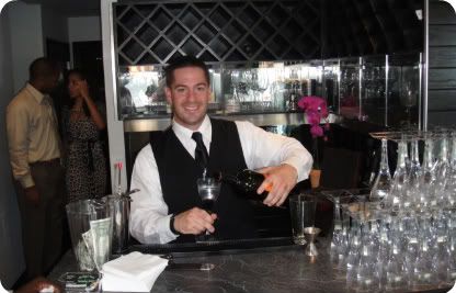 All of our male bartenders are young, friendly, ce